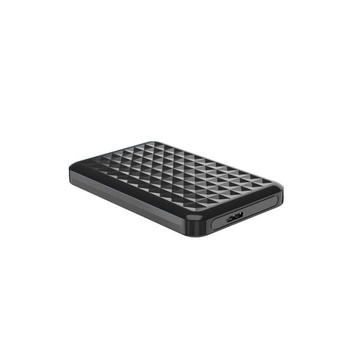 Caja Externa para Disco Duro de 2.5" Aisens ASE-2521B/ USB 3.1/ Sin tornillos