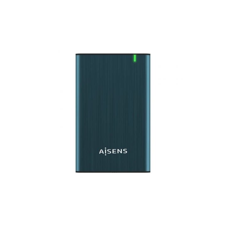 Caja Externa para Disco Duro de 2.5" Aisens ASE-2525PB/ USB 3.0/ Sin tornillos