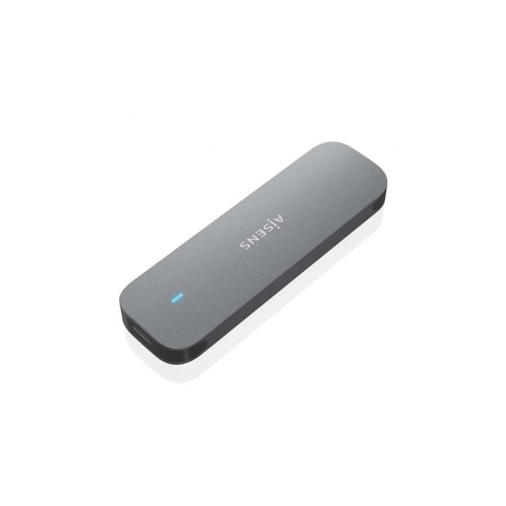 Caja Externa para Disco SSD M.2 SATA Aisens ASM2-006GRY/ USB 3.1/ Sin tornillos