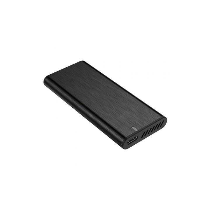 Caja Externa para Disco SSD M.2 NVMe Aisens ASM2-008B/ USB 3.2 Gen2/ Sin Tornillos