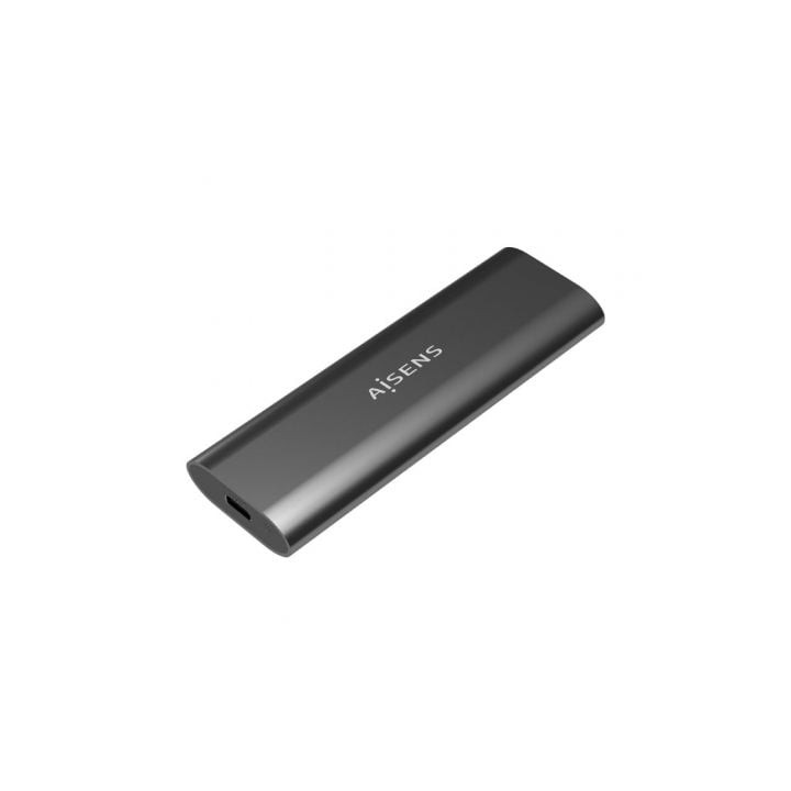 Caja Externa para Disco SSD M.2 SATA/NVMe Aisens ASM2-015GR/ USB 3.1/ Sin tornillos