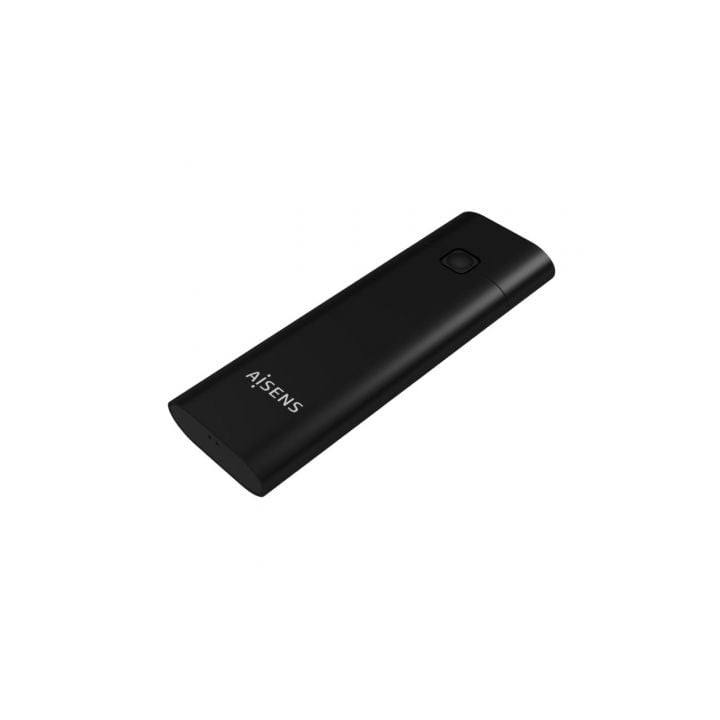 Caja Externa para Disco SSD M.2 NVMe Aisens ASM2-020B/ USB 3.2 Gen2/ Sin Tornillos