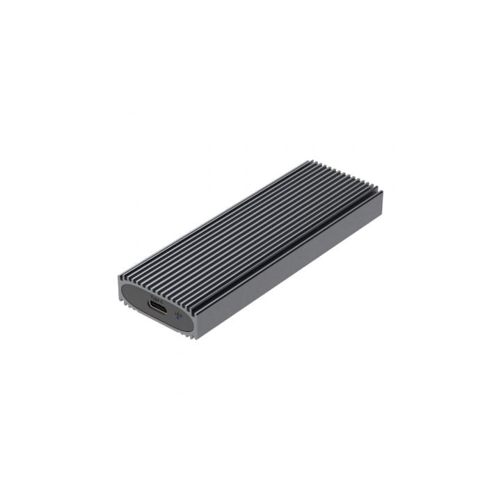 Caja Externa para Disco SSD M.2 NVMe Aisens ASM2-023GR/ USB 3.2/ Sin tornillos