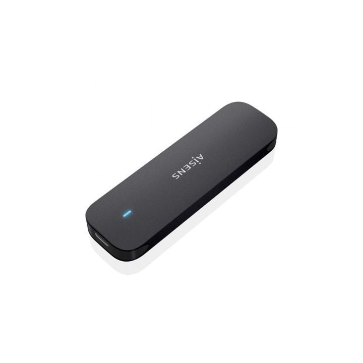 Caja Externa para Disco SSD M.2 NVMe Aisens ASM2-024B/ USB 3.2/ Sin tornillos