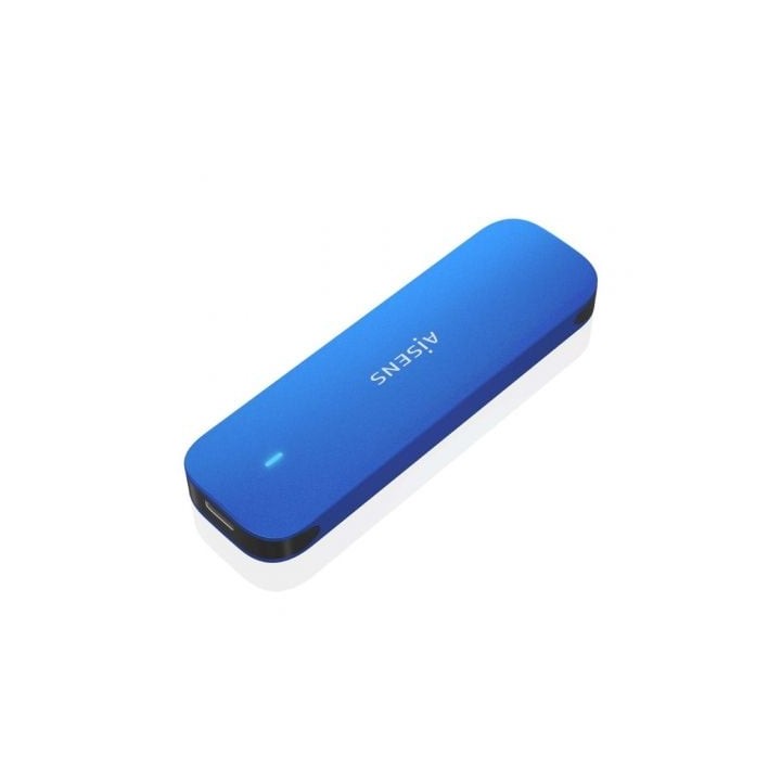 Caja Externa para Disco SSD M.2 NVMe Aisens ASM2-026BLU/ USB 3.2/ Sin tornillos