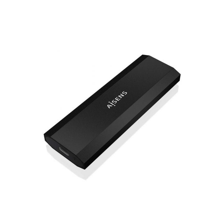 Caja Externa para Disco SSD M.2 NVMe Aisens ASM2-028B/ USB 3.2/ Sin tornillos
