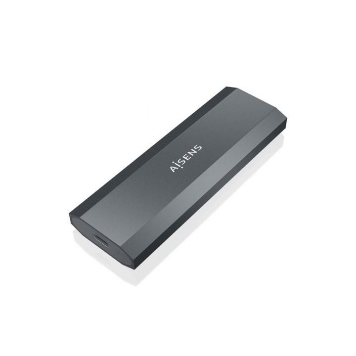 Caja Externa para Disco SSD M.2 NVMe Aisens ASM2-029GR/ USB 3.2/ Sin tornillos