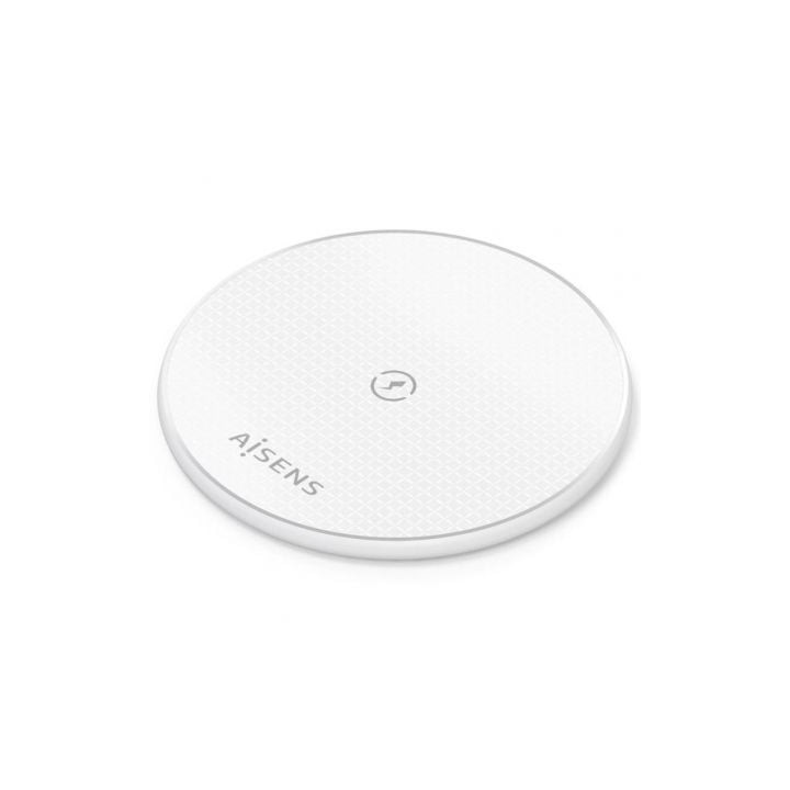 Base de carga Inalámbrica Aisens ASCH-15W1WC057-W/ 15W/ Blanco