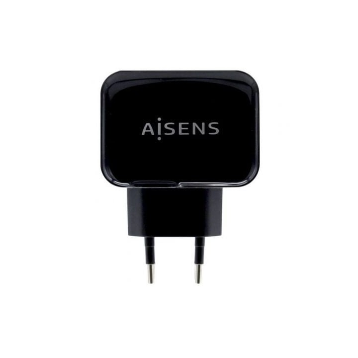 Cargador de Pared Aisens A110-0440/ 2xUSB/ 17W
