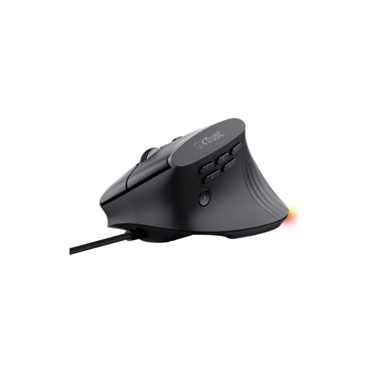 Ratón Vertical Gaming Inalámbrico Trust Gaming GXT 145 Rexxa 26024/ Hasta 12800 DPI