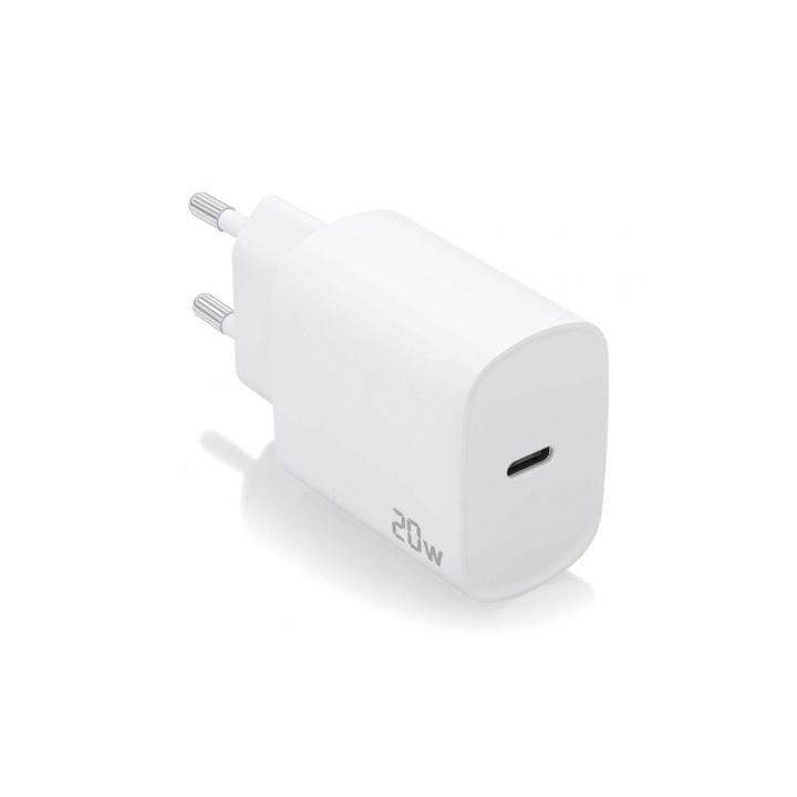 Cargador de Pared Aisens A110-0752/ 1xUSB Tipo-C/ 20W