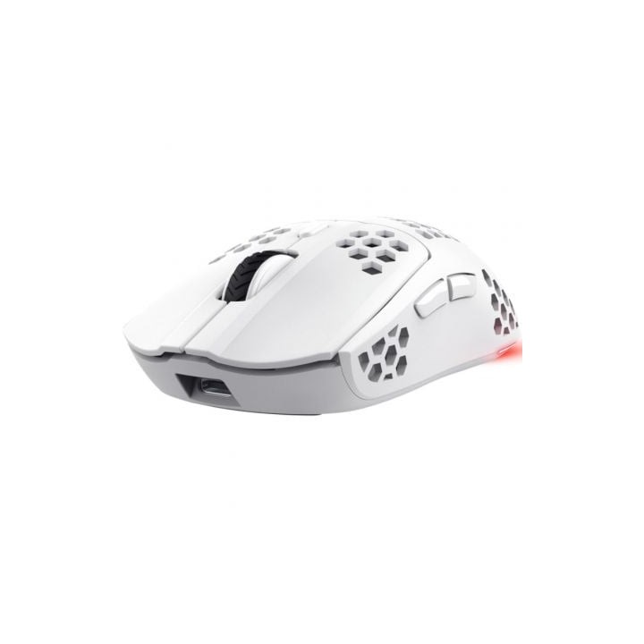 Ratón Gaming Inalámbrico Trust Gaming GXT 929 Helox/ Batería recargable/ Hasta 4800 DPI/ Blanco