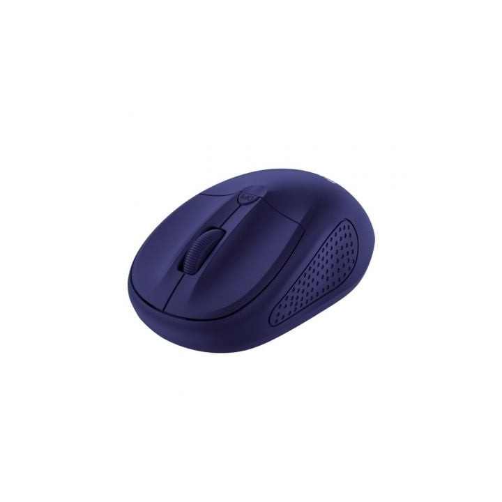 Ratón Mini Inalámbrico Trust Primo/ Hasta 1600 DPI/ Azul mate