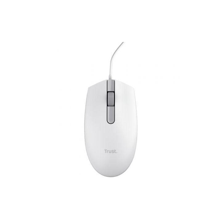 Ratón Trust TM-101/ 1200 DPI/ Blanco