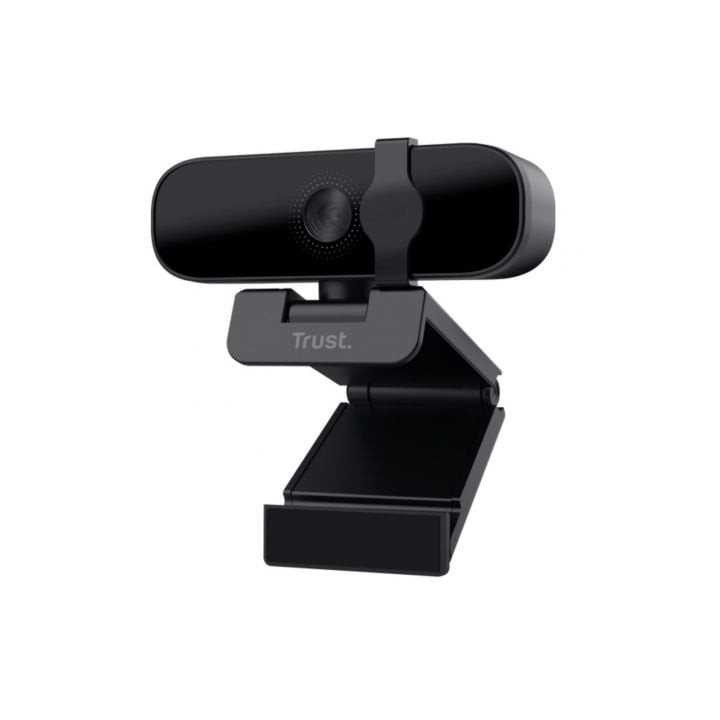 Webcam Trust Tanor/ Enfoque Automático/ 1920 x 1080 Full HD