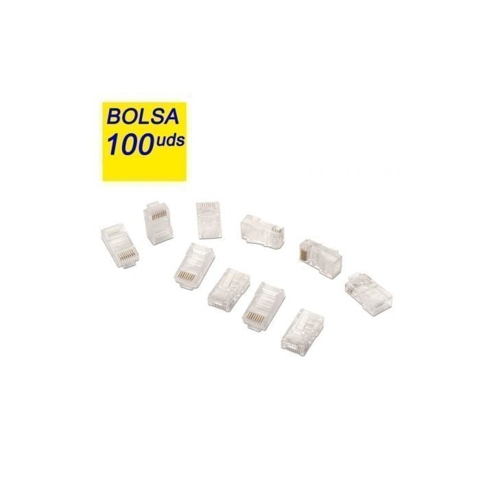 Conectores RJ45 Aisens A138-0292/ Cat.5e/ 100 uds