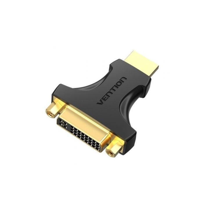 Adaptador HDMI Vention AIKB0/ HDMI Macho - DVI (24+5) Hembra