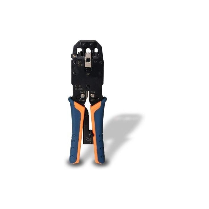 Crimpadora Metálica de Carraca Aisens A142-0311 para RJ10-RJ11-RJ12-RJ45