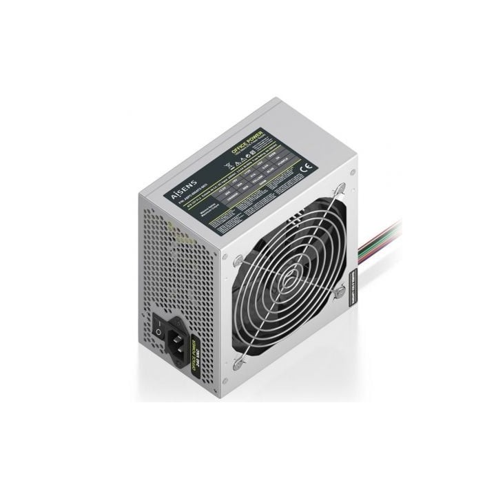 Fuente de Alimentación Aisens ASPC-500ATX-SEO/ 500W/ Ventilador 12cm