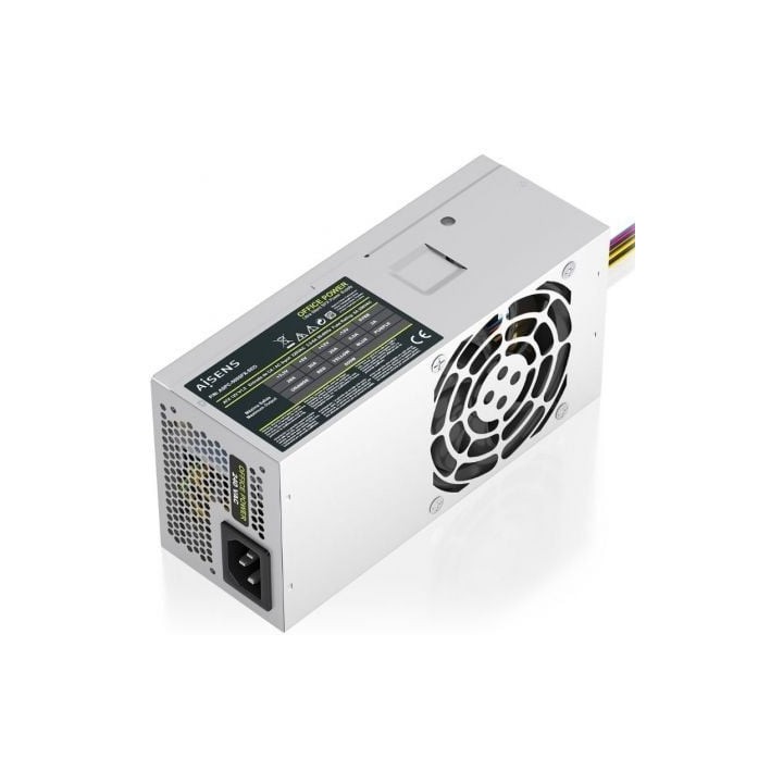 Fuente de Alimentación TFX Aisens ASPC-500TFX-SEO/ 500W/ Ventilador 8cm