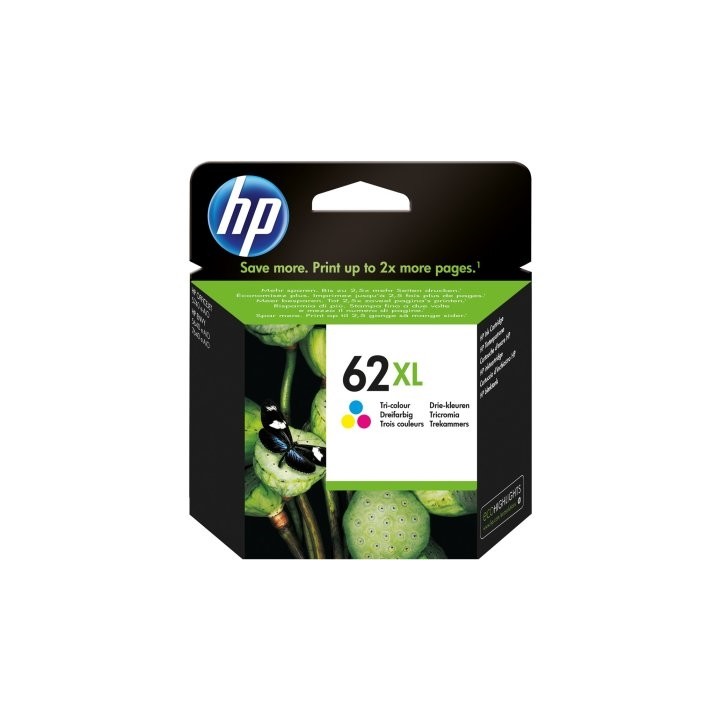 HP Cartucho 62XL Tricolor