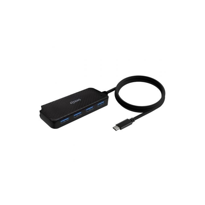 Hub USB Tipo-C Aisens A109-0716/ 4xUSB