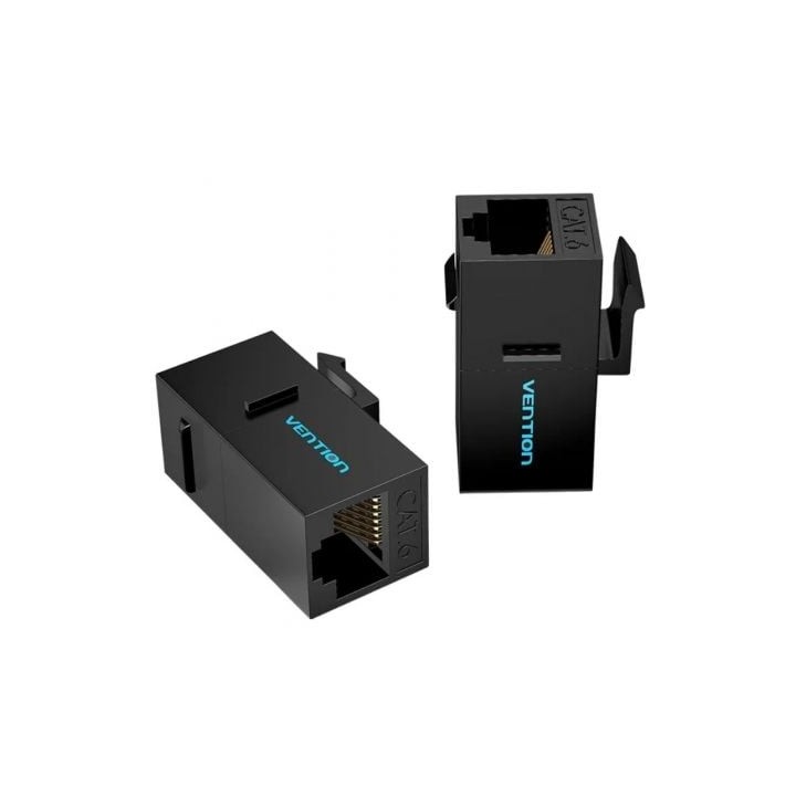 Adaptador Conector RJ45 IPGB0-5 Cat6 UTP/ RJ45 Hembra - RJ45 Hembra/ 5 uds/ Negro