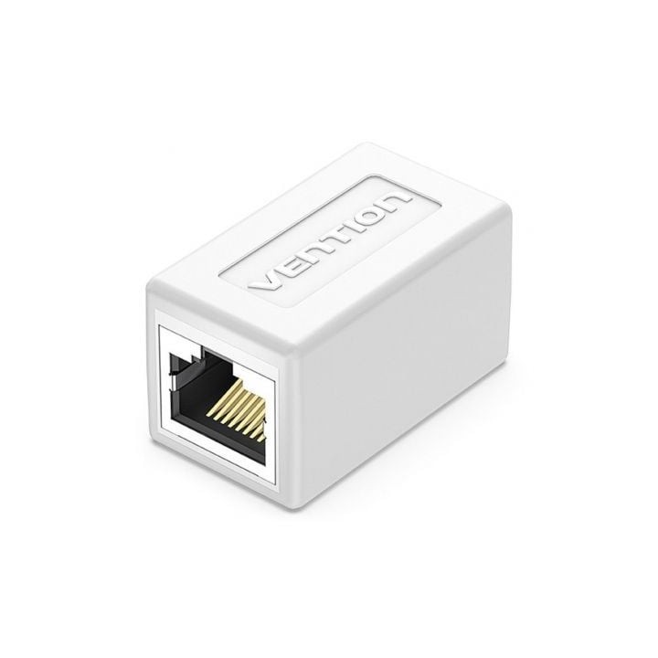 Adaptador Conector RJ45 IPVW0 Cat.6 FTP/ RJ45 Hembra - RJ45 Hembra/ Blanco