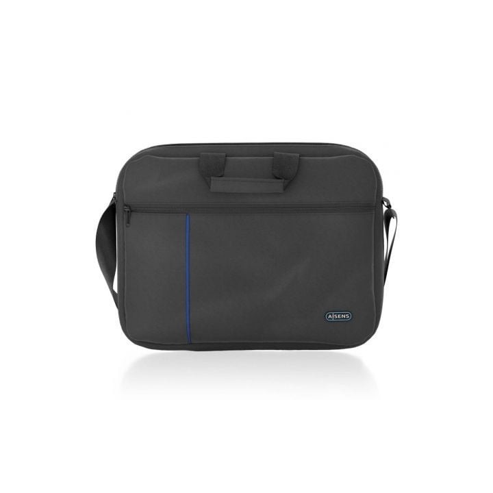 Maletín Aisens ASBG-BC021-BK para Portátiles hasta 15.6"/ Negro