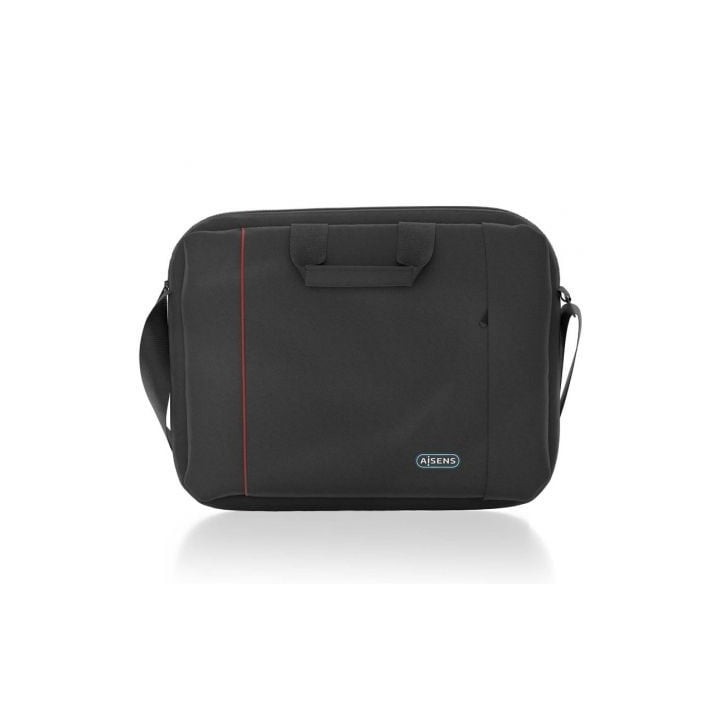 Maletín Aisens ASBG-BC023-BK para Portátiles hasta 15.6"/ Negro