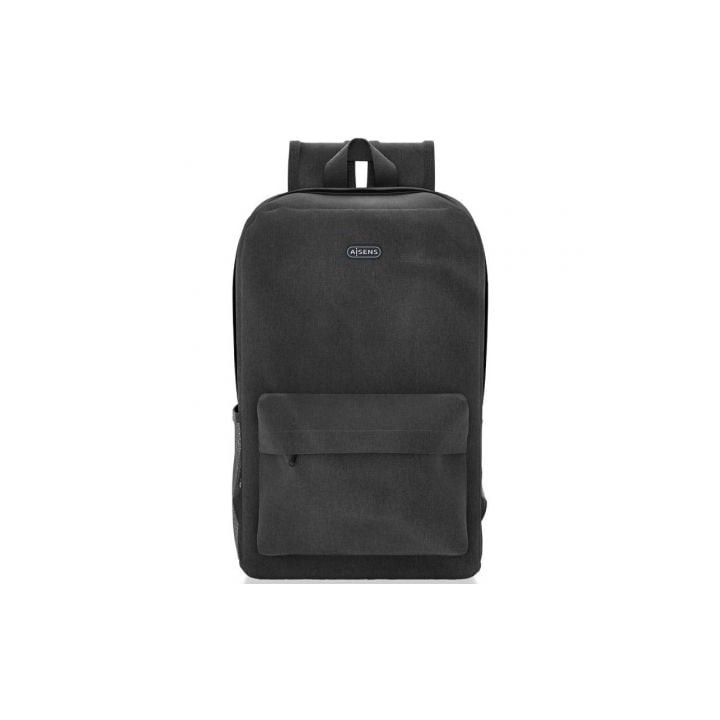 Mochila Aisens ASBG-BP080-BK para Portátiles hasta 15.6"/ Negro