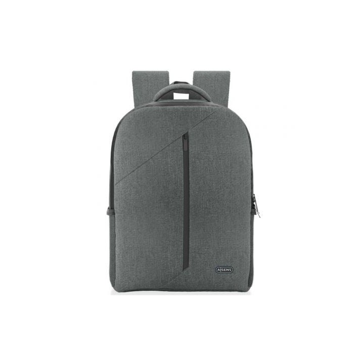 Mochila Aisens Premium ASBG-BP084-GR para Portátiles hasta 15.6"/ Gris