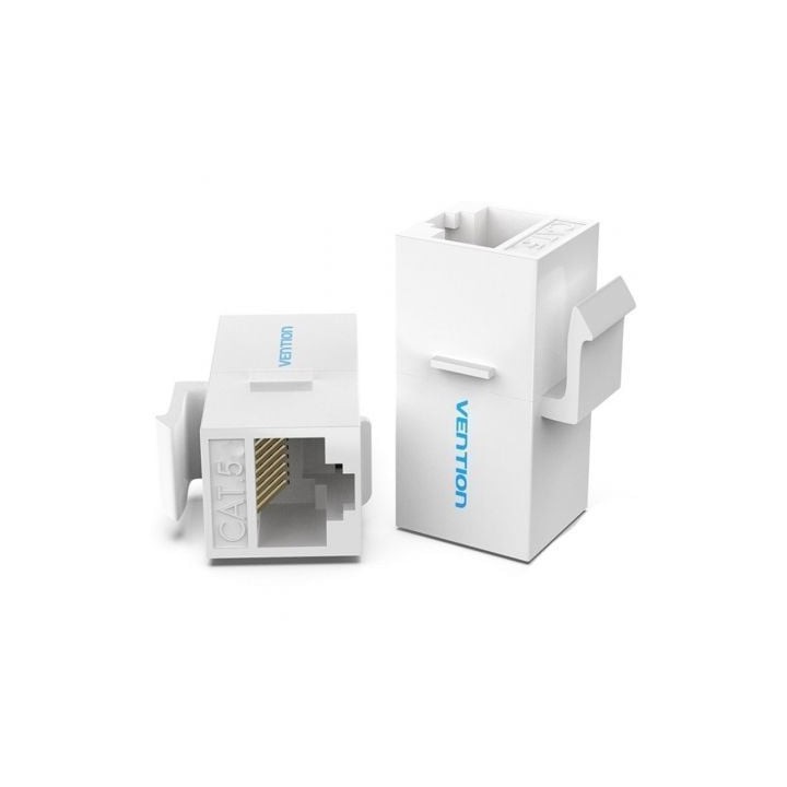 Adaptador Conector RJ45 VDD-B07-W Cat5 UTP/ RJ45 Hembra - RJ45 Hembra/ Blanco