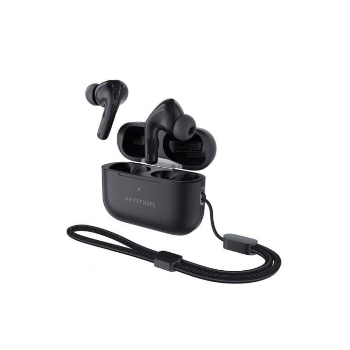 Auriculares Bluetooth Vention Echo Lite E11 Pro con estuche de carga/ Negros
