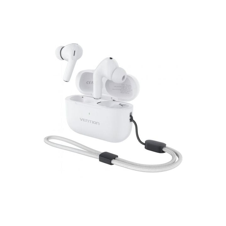 Auriculares Bluetooth Vention Echo Lite E11 Pro con estuche de carga/ Blancos