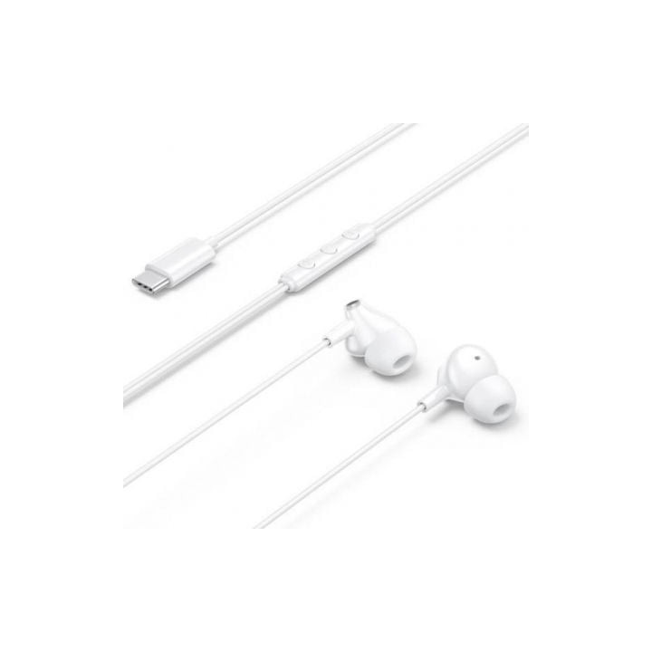 Auriculares Intrauditivos Vention Echo Lite USB-C In-Ear/ con Micrófono/ USB Tipo-C/ Blancos