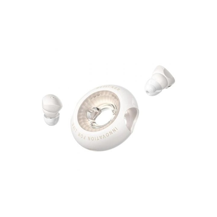 Auriculares Bluetooth Vention NBRN0 con estuche de carga/ Autonomía 6h/ Beige