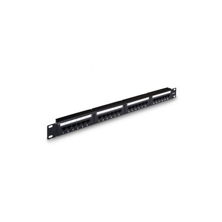 Patch Panel Aisens A141-0307/ 24 Puertos/ Cat.5e/ Altura 1U