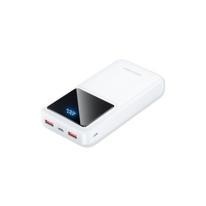 Powerbank 20000mAh Vention FHLW0/ 22.5W/ Blanca