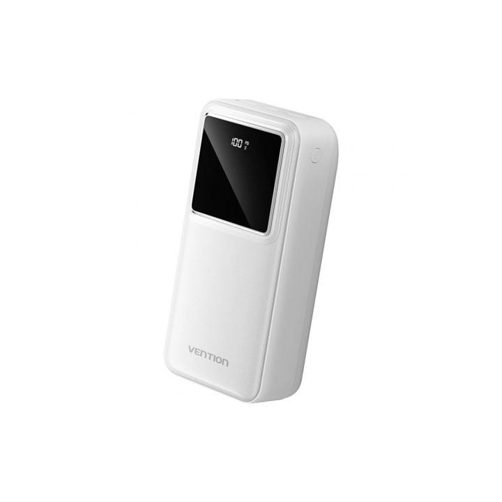 Powerbank 30000mAh Vention FHMW0/ 22.5W/ Blanca