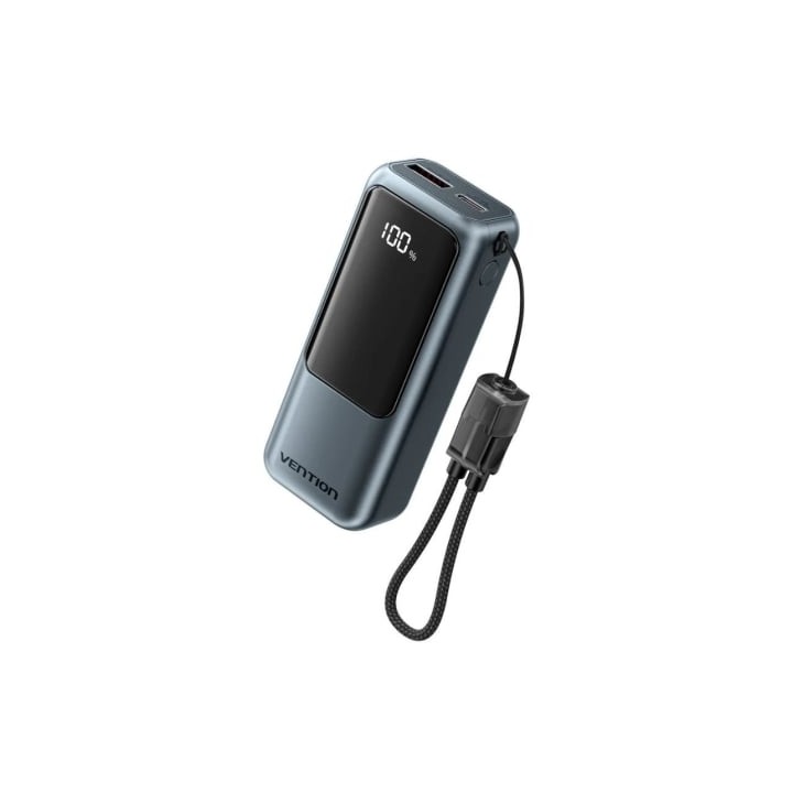Powerbank 10000mAh Vention FKOH0/ 22.5W/ Gris