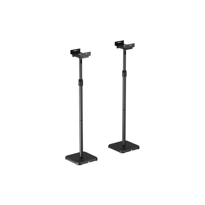 Soporte de Suelo Inclinable/ Giratorio Aisens SPK09U-429 para Altavoces/ hasta 5kg