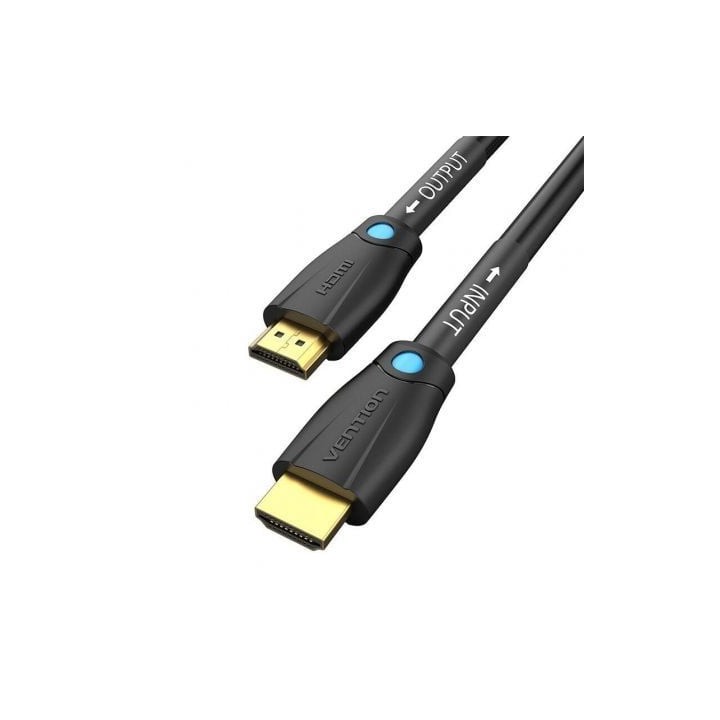 Cable HDMI 2.0 4K Vention AAMBJ/ HDMI Macho - HDMI Macho/ 5m/ Negro