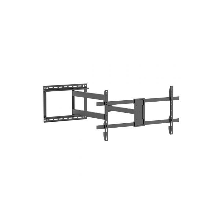 Soporte de Pared Inclinable/ Giratorio/ Nivelable Aisens WT80TSLE-419 para TV de 43-80"/ hasta 50kg