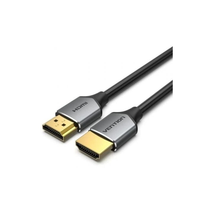 Cable HDMI 2.0 4K Vention ALEHI/ HDMI Macho - HDMI Macho/ 3m/ Gris