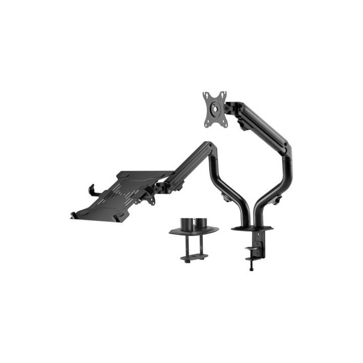 Soporte de Mesa Orientable/ Inclinable DTL32TSR-195 para TV y Portátil de 17-32"