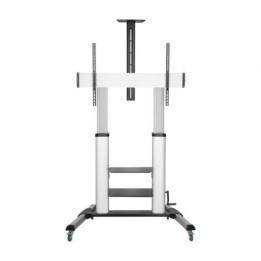 Soporte de Suelo Inclinable con Ruedas y Manivela Aisens FT100TE-125 para TV 60-100"/ hasta 100kg