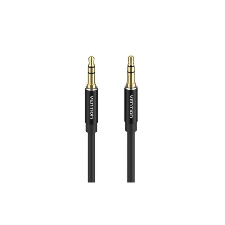 Cable Estéreo Vention BAXBH/ Jack 3.5 Macho - Jack 3.5 Macho/ 2m/ Negro