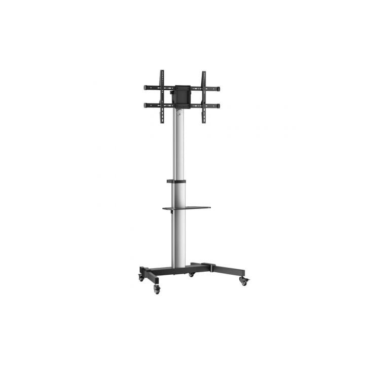 Soporte de Suelo Inclinable con Ruedas Aisens FT86TRE-197 para TV 37-86"/ hasta 50kg