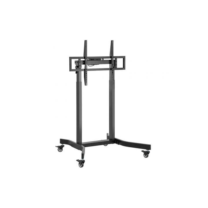 Soporte de Suelo Motorizado con Ruedas Aisens FTF100E-271 para TV de 55-100"/ hasta 120kg